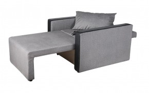 Кресло-кровать Милена с подлокотниками (серый) Велюр в Агрызе - agryz.ok-mebel.com | фото 3