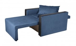 Кресло-кровать Милена с подлокотниками (синий) Велюр в Агрызе - agryz.ok-mebel.com | фото 3
