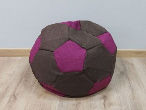 Кресло-мешок Мяч S (Savana Chocolate-Savana Berry) в Агрызе - agryz.ok-mebel.com | фото 1
