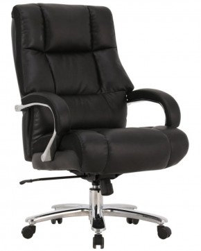 Кресло офисное BRABIX PREMIUM "Bomer HD-007" (рециклированная кожа, хром, черное) 531939 в Агрызе - agryz.ok-mebel.com | фото 1