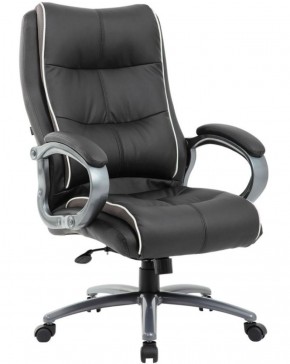 Кресло офисное BRABIX PREMIUM "Strong HD-009" (экокожа черная, ткань серая) 531945 в Агрызе - agryz.ok-mebel.com | фото