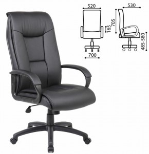 Кресло офисное BRABIX PREMIUM "Work EX-513" (экокожа, черное) 531943 в Агрызе - agryz.ok-mebel.com | фото 2