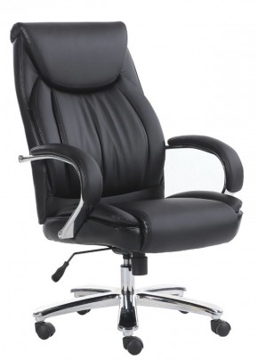 Кресло офисное BRABIX "Advance EX-575" (хром/экокожа/черное) 531825 в Агрызе - agryz.ok-mebel.com | фото