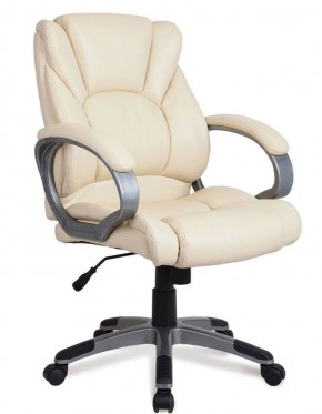 Кресло офисное BRABIX "Eldorado EX-504", экокожа, бежевое, 531167 в Агрызе - agryz.ok-mebel.com | фото