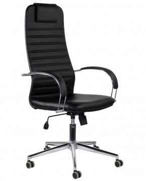 Кресло офисное BRABIX "Pilot EX-610 CH" premium (черное/кожзам) 532418 в Агрызе - agryz.ok-mebel.com | фото