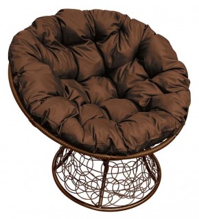 Кресло "ПАПАСАН" ротанг (каркас коричневый) в Агрызе - agryz.ok-mebel.com | фото