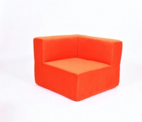 Кресло-угловое-модуль бескаркасное Тетрис 30 (Оранжевый) в Агрызе - agryz.ok-mebel.com | фото