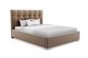 Кровать Асти интерьерная +основание (140х200) 4 кат. ткани в Агрызе - agryz.ok-mebel.com | фото