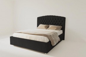 Кровать Берлин без основания 1600 (экокожа кольт ч) в Агрызе - agryz.ok-mebel.com | фото