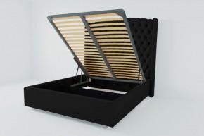 Кровать Берлин ЛЮКС с ПМ 1200 (экокожа кольт ч) в Агрызе - agryz.ok-mebel.com | фото