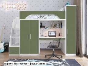 Кровать-чердак Тея + Шкаф-Пенал Тея в Агрызе - agryz.ok-mebel.com | фото 3