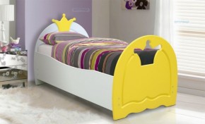 Кровать детская Корона (700*1400) МДФ матовый в Агрызе - agryz.ok-mebel.com | фото 1
