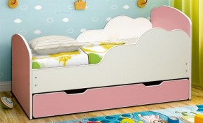Кровать детская Облака №1 (700*1400) ЛДСП в Агрызе - agryz.ok-mebel.com | фото 1