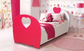 Кровать детская Сердце (800*1600) МДФ матовый в Агрызе - agryz.ok-mebel.com | фото