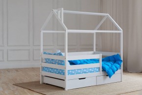 Кровать-домик 80*160 Белый в Агрызе - agryz.ok-mebel.com | фото 4