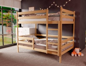 Кровать двухъярусная без крыши 80*160 без покраски в Агрызе - agryz.ok-mebel.com | фото 2
