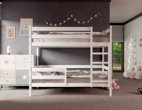 Кровать двухъярусная без крыши 80*190 Белый в Агрызе - agryz.ok-mebel.com | фото 2