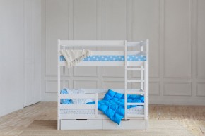 Кровать двухъярусная без крыши 80*190 Белый в Агрызе - agryz.ok-mebel.com | фото 4