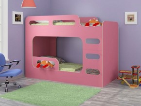 Кровать двухъярусная Дельта-Макс-20.03 Розовый в Агрызе - agryz.ok-mebel.com | фото 1