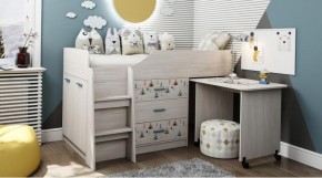 КАПРИЗ-5 Кровать 800 двухъярусная с рисунком "Виг-вам" в Агрызе - agryz.ok-mebel.com | фото