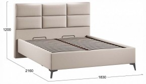 Кровать двуспальная Делана с ПМ Тип 1 в Агрызе - agryz.ok-mebel.com | фото 3