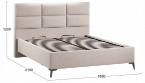 Кровать двуспальная Делана с ПМ Тип 1 в Агрызе - agryz.ok-mebel.com | фото 4