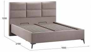 Кровать двуспальная Делана с ПМ Тип 1 в Агрызе - agryz.ok-mebel.com | фото 4