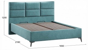 Кровать двуспальная Делана с ПМ Тип 1 в Агрызе - agryz.ok-mebel.com | фото 4