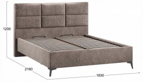 Кровать двуспальная Делана с ПМ Тип 1 в Агрызе - agryz.ok-mebel.com | фото 4