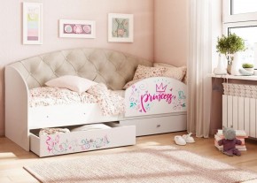 Кровать Эльза на щитах  + Бортик в Агрызе - agryz.ok-mebel.com | фото 4