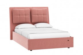 Кровать Ester 1400 с основанием и ПМ (Ультра коралл) Модель 311 в Агрызе - agryz.ok-mebel.com | фото