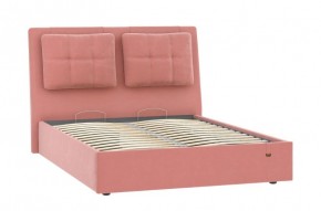 Кровать Ester 1600 с основанием и ПМ (Ультра коралл) Модель 311 в Агрызе - agryz.ok-mebel.com | фото