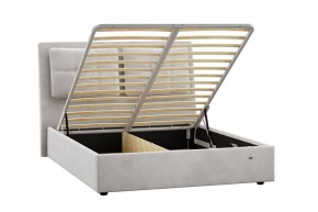 Кровать Ester 1600 с основанием и ПМ (Ультра Смог) Модель 311 в Агрызе - agryz.ok-mebel.com | фото 2