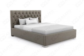 Кровать Ева интерьерная +основание (140х200) 1 кат. ткани в Агрызе - agryz.ok-mebel.com | фото