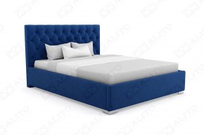Кровать Ева интерьерная +основание (80х200) 1 кат. ткани в Агрызе - agryz.ok-mebel.com | фото