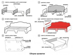 Кровать Фея 1800 с двумя ящиками в Агрызе - agryz.ok-mebel.com | фото 22