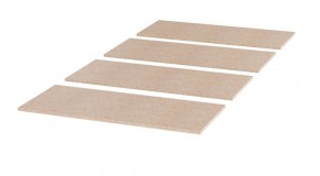 Кровать Фиеста 1600 LIGHT + Проложки LIGHT 1600 ДСП (Венге/Лоредо) в Агрызе - agryz.ok-mebel.com | фото 2