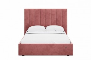 Кровать Ingrid 1400 с основанием и ПМ (Ультра коралл) Модель 312 в Агрызе - agryz.ok-mebel.com | фото