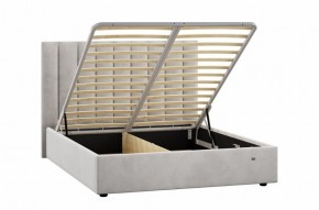 Кровать Ingrid 1600 с основанием и ПМ (Ультра Смог) Модель 312 в Агрызе - agryz.ok-mebel.com | фото 2