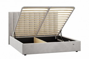 Кровать Ingrid 1800 с основанием и ПМ (Ультра Смог) Модель 312 в Агрызе - agryz.ok-mebel.com | фото 2
