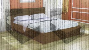 Кровать интерьерная Лита с латами 1800*2000 в Агрызе - agryz.ok-mebel.com | фото 2
