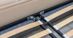 Кровать двойная Оливия 160 + ортопед. основание в Агрызе - agryz.ok-mebel.com | фото 15