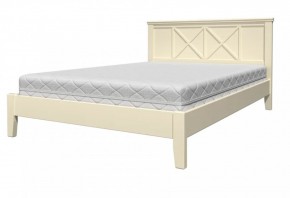 ГРАЦИЯ-2 Кровать из массива 1600 (Слоновая кость) в Агрызе - agryz.ok-mebel.com | фото