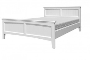 ГРАЦИЯ-4 Кровать из массива 1600 (Белый античный) в Агрызе - agryz.ok-mebel.com | фото