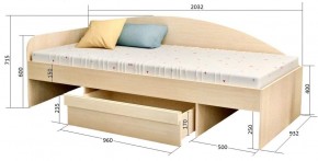 Кровать Изгиб в Агрызе - agryz.ok-mebel.com | фото 2