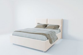 Кровать Корсика с ПМ 1600 (экокожа белая) в Агрызе - agryz.ok-mebel.com | фото 2