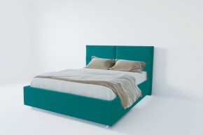 Кровать Корсика с ПМ 1600 (велюр бирюзовый) в Агрызе - agryz.ok-mebel.com | фото 2