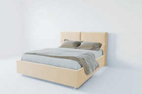 Кровать Корсика с ПМ 800 (экокожа бежевая) в Агрызе - agryz.ok-mebel.com | фото 2