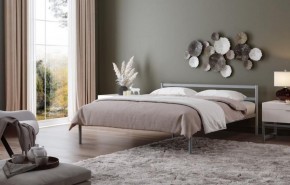 Кровать Мета с ортопедическим основанием 1600 (серый) в Агрызе - agryz.ok-mebel.com | фото