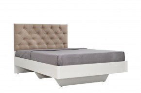 Кровать Милана (1400) Каретная стяжка, на щитах в Агрызе - agryz.ok-mebel.com | фото
